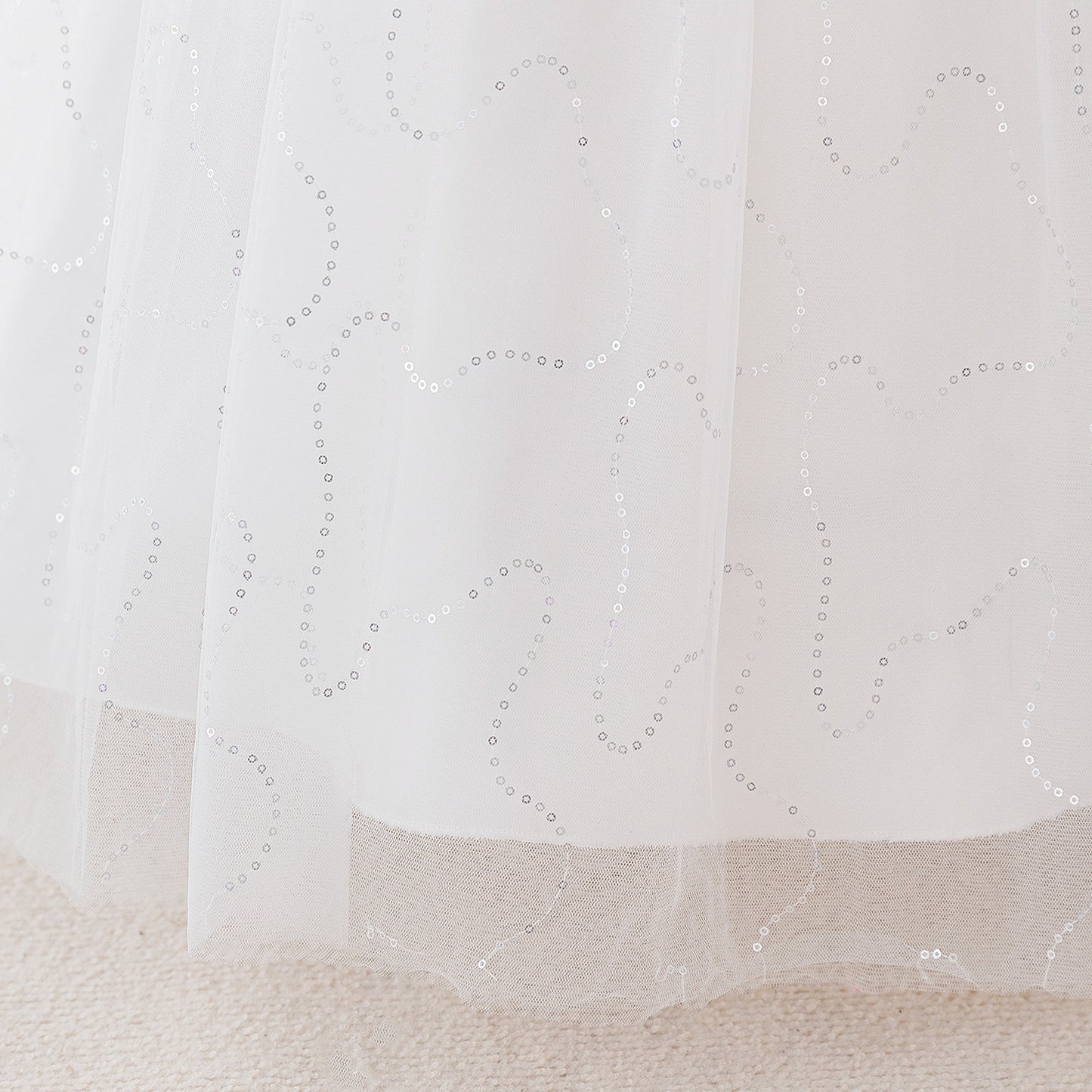 Cute Off Shoulder Tulle Maxi Dress for Girls – Party, Wedding, and Photo Shoot Dresses