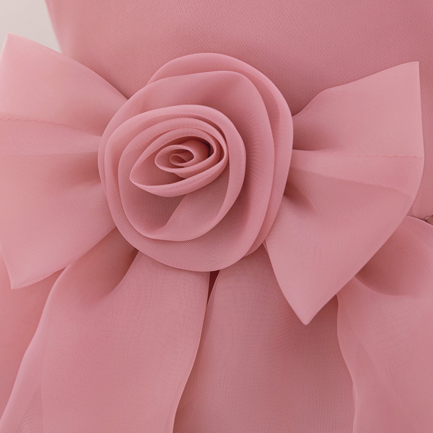 Off Shoulder Puffy Princess Party Dress for Girls | Tea Length Organza Ball Gown