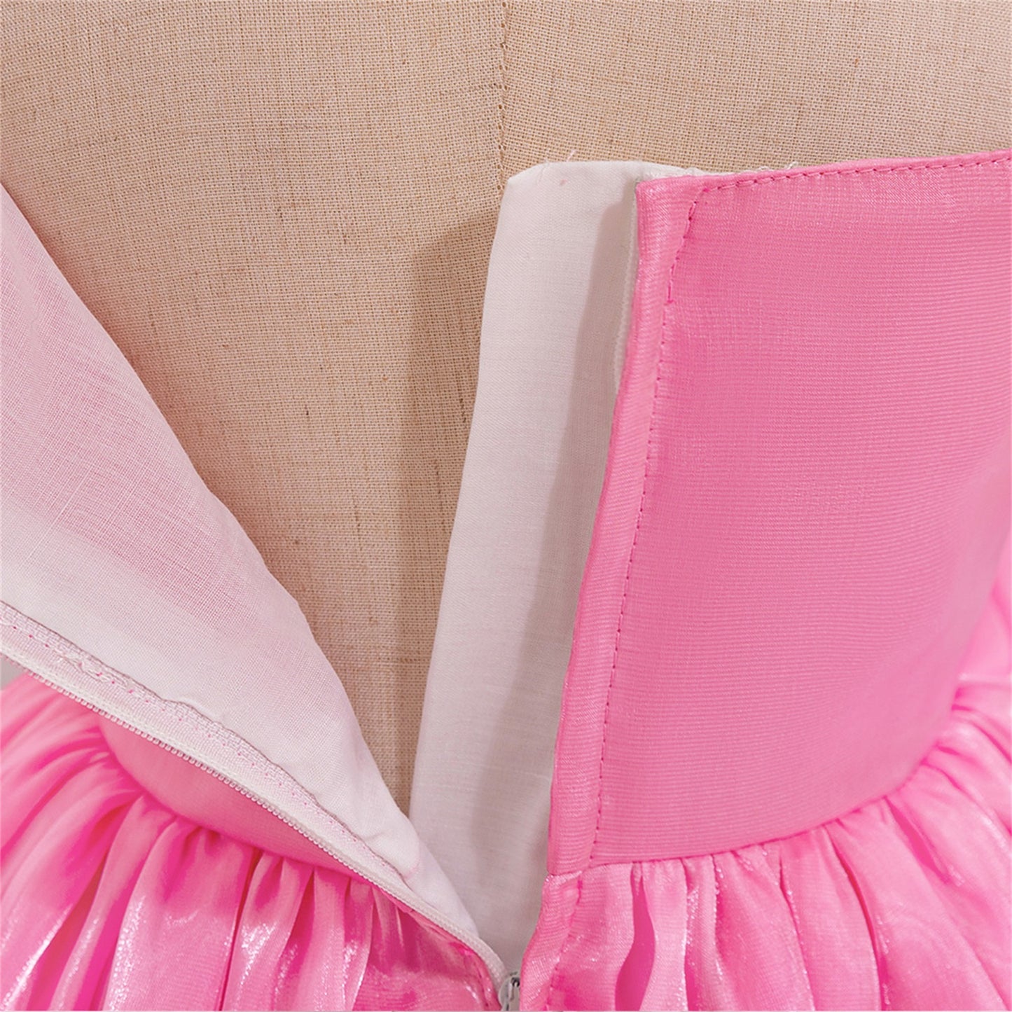 Cute Off-Shoulder Puffy Organza Princess Dress | Party & Flower Girl Gown for Girls
