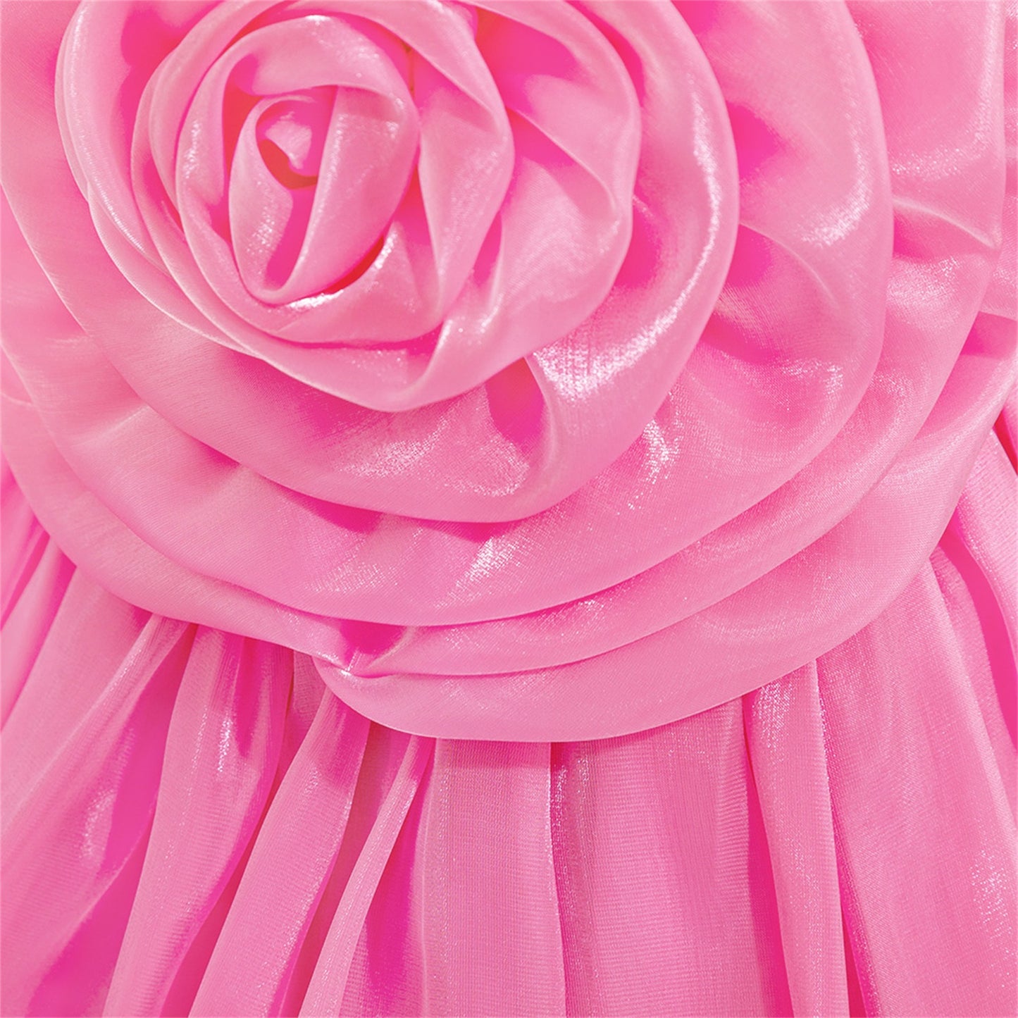 Cute Off-Shoulder Puffy Organza Princess Dress | Party & Flower Girl Gown for Girls
