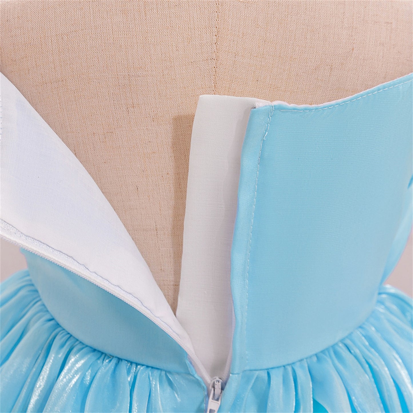Cute Off-Shoulder Puffy Organza Princess Dress | Party & Flower Girl Gown for Girls