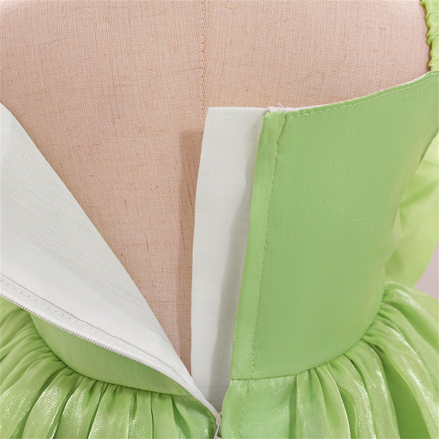 Cute Off-Shoulder Puffy Organza Princess Dress | Party & Flower Girl Gown for Girls