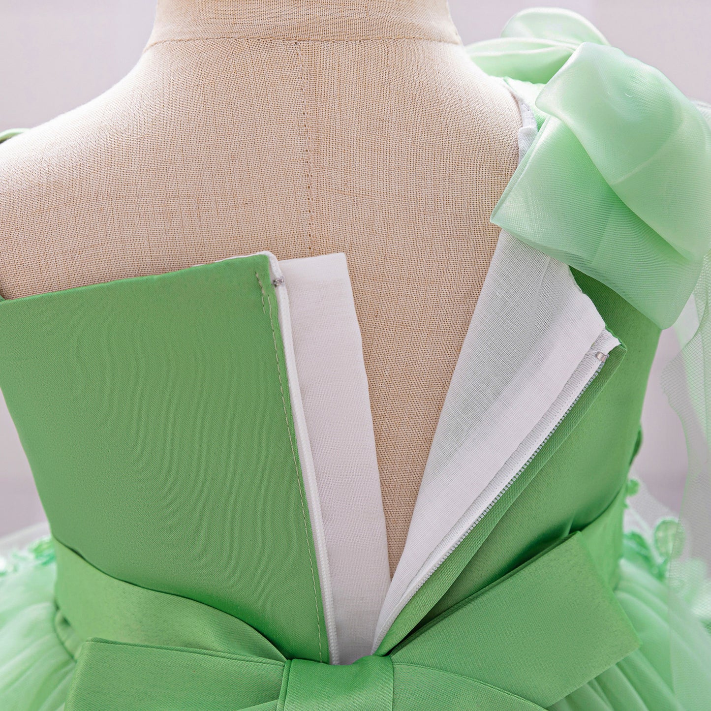 Off Shoulder Puffy Tulle Ball Gown Dress for Girls (Ages 9 Months - 4 Years)