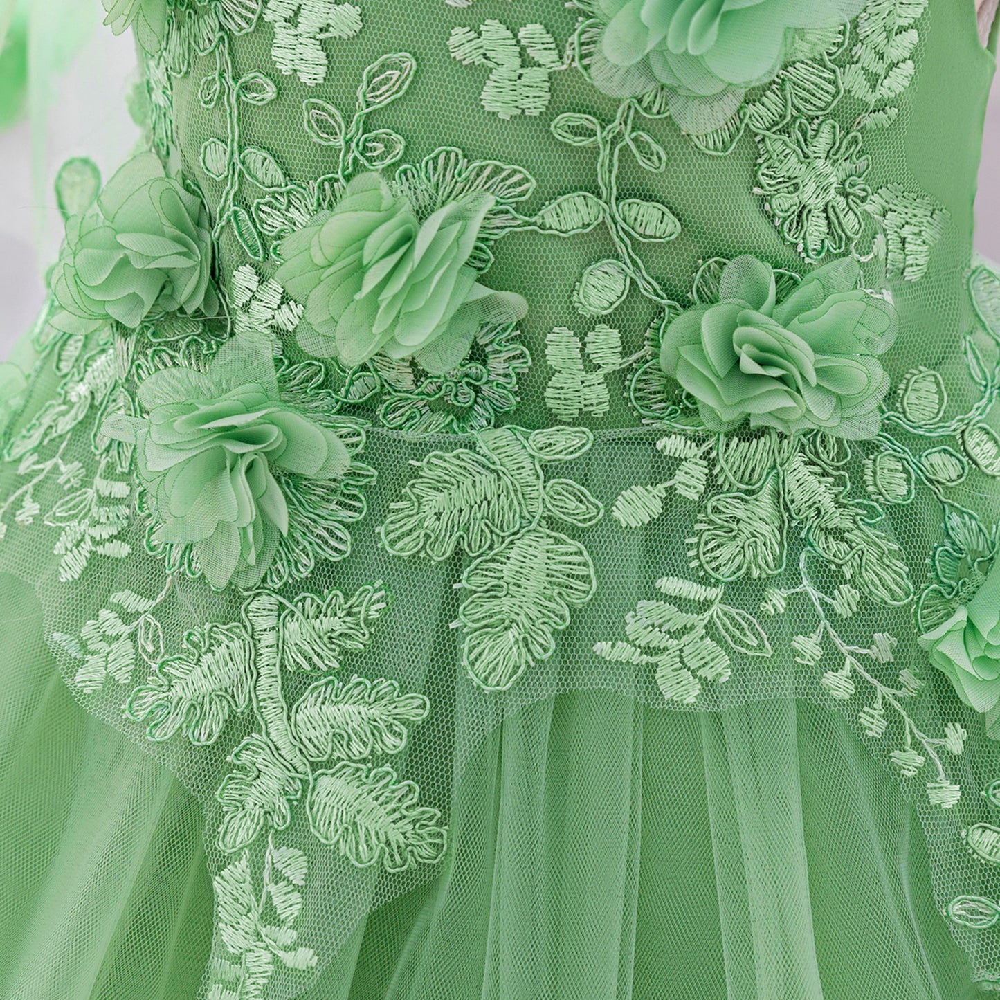 Off Shoulder Puffy Tulle Ball Gown Dress for Girls (Ages 9 Months - 4 Years)