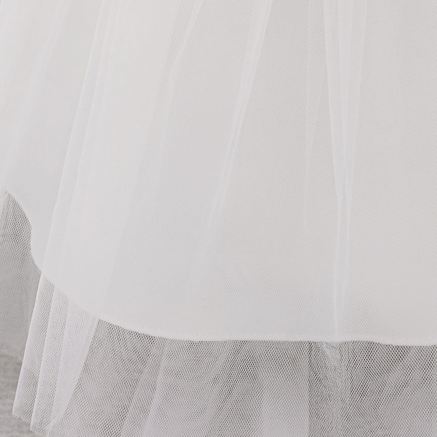 Off Shoulder Puffy Tulle Ball Gown Dress for Girls (Ages 9 Months - 4 Years)