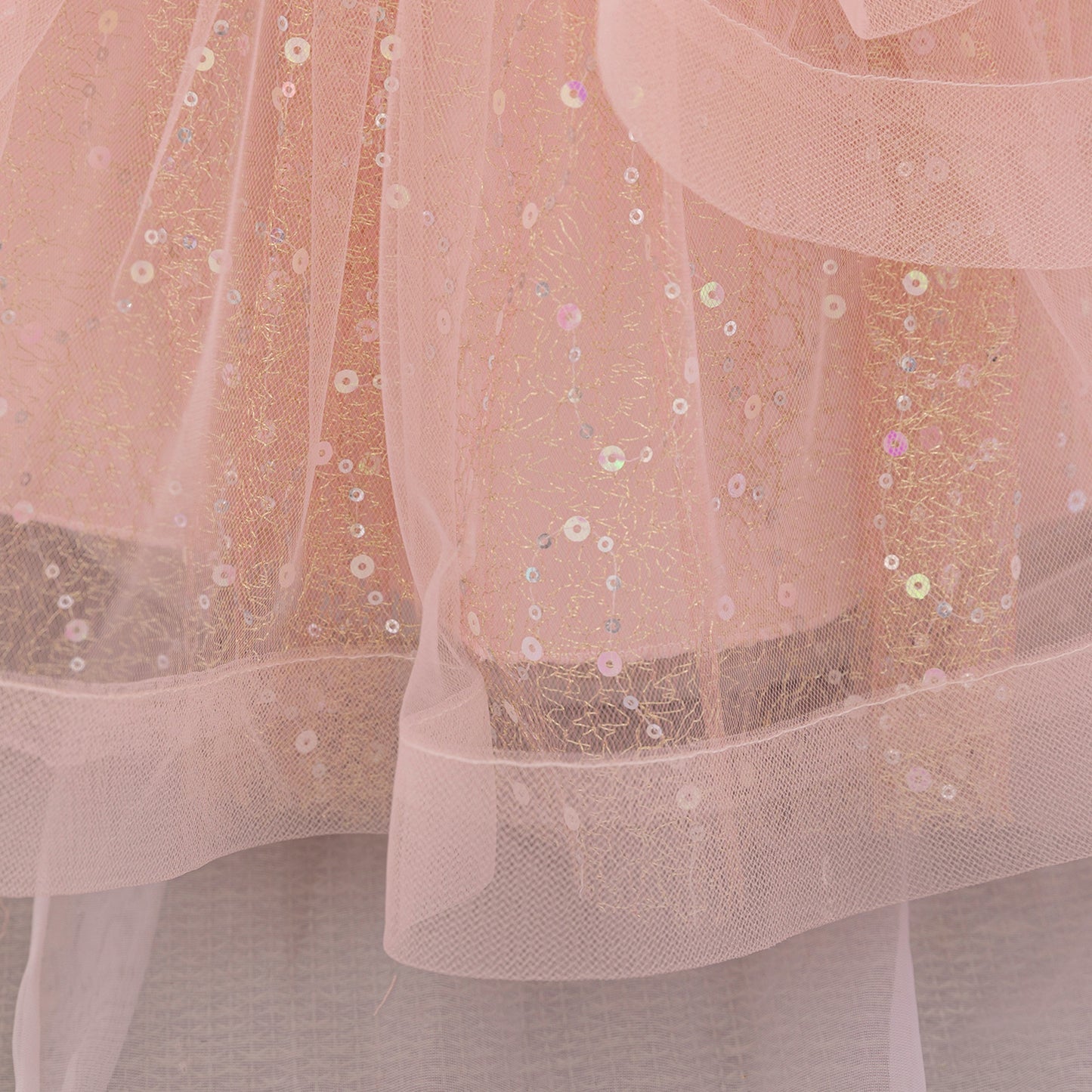 Cute Off-Shoulder Puffy Tulle Dress for Girls | Princess Party & Flower Girl Gown