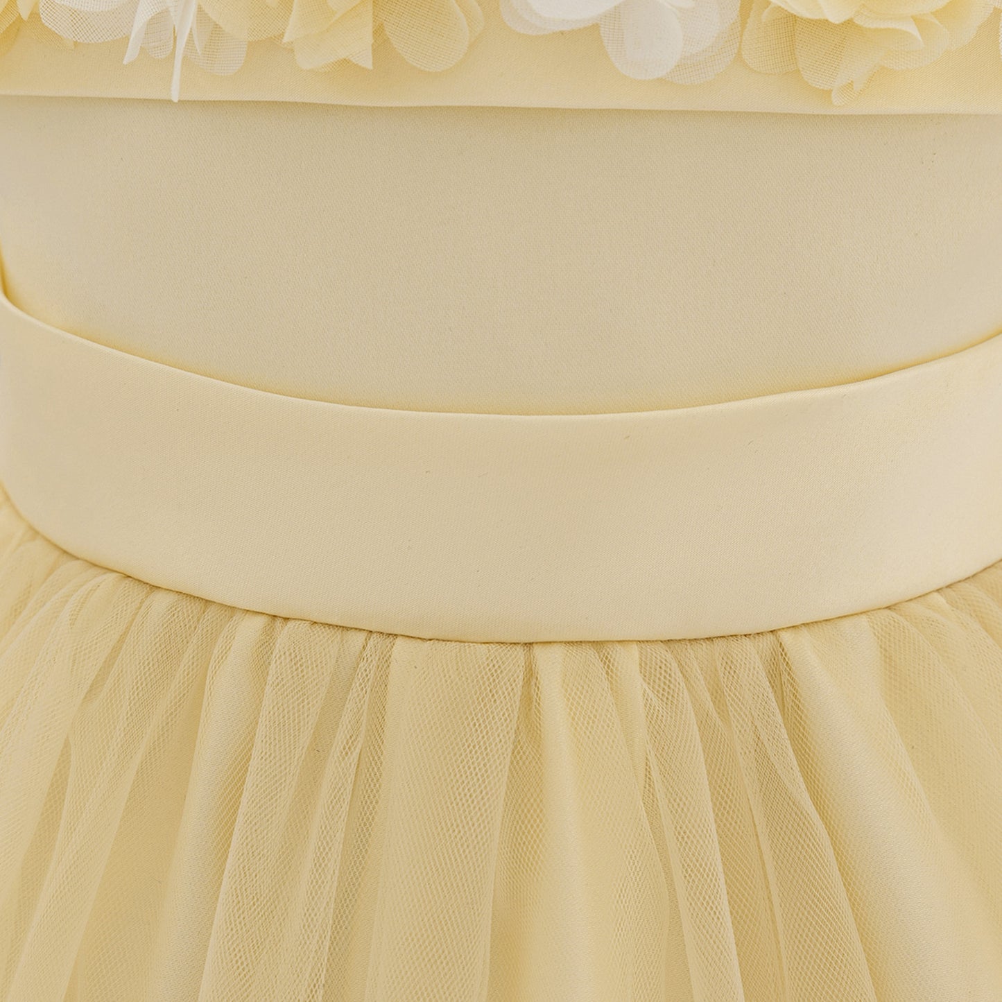 Cute Off-Shoulder Puffy Tulle Princess Dress for Toddler Girls