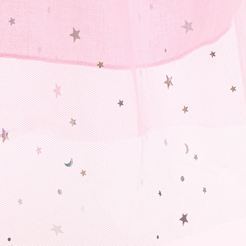 Off-Shoulder Sequin Princess Dress for Girls | Tea Length A-Line Kids Party Dress