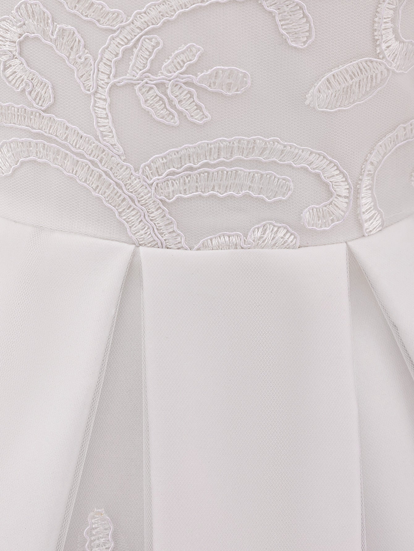 Princess Puffy Sleeve Lace Bow Dress for Girls – Ball Gown Wedding & Party Outfit