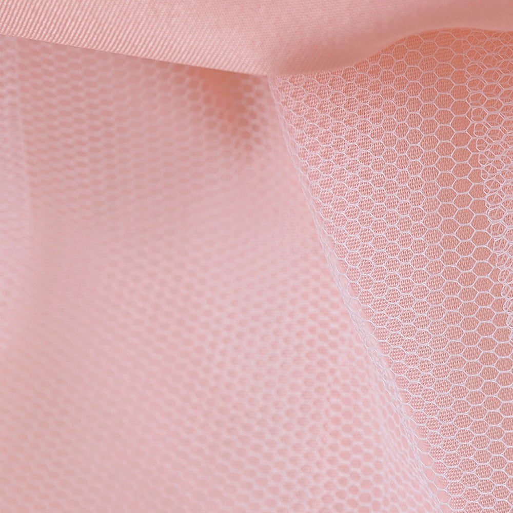 Light Pink Princess Ball Gown Dress for Girls | Puffy Mesh Flower Girl & Party Dress, Age 3-10