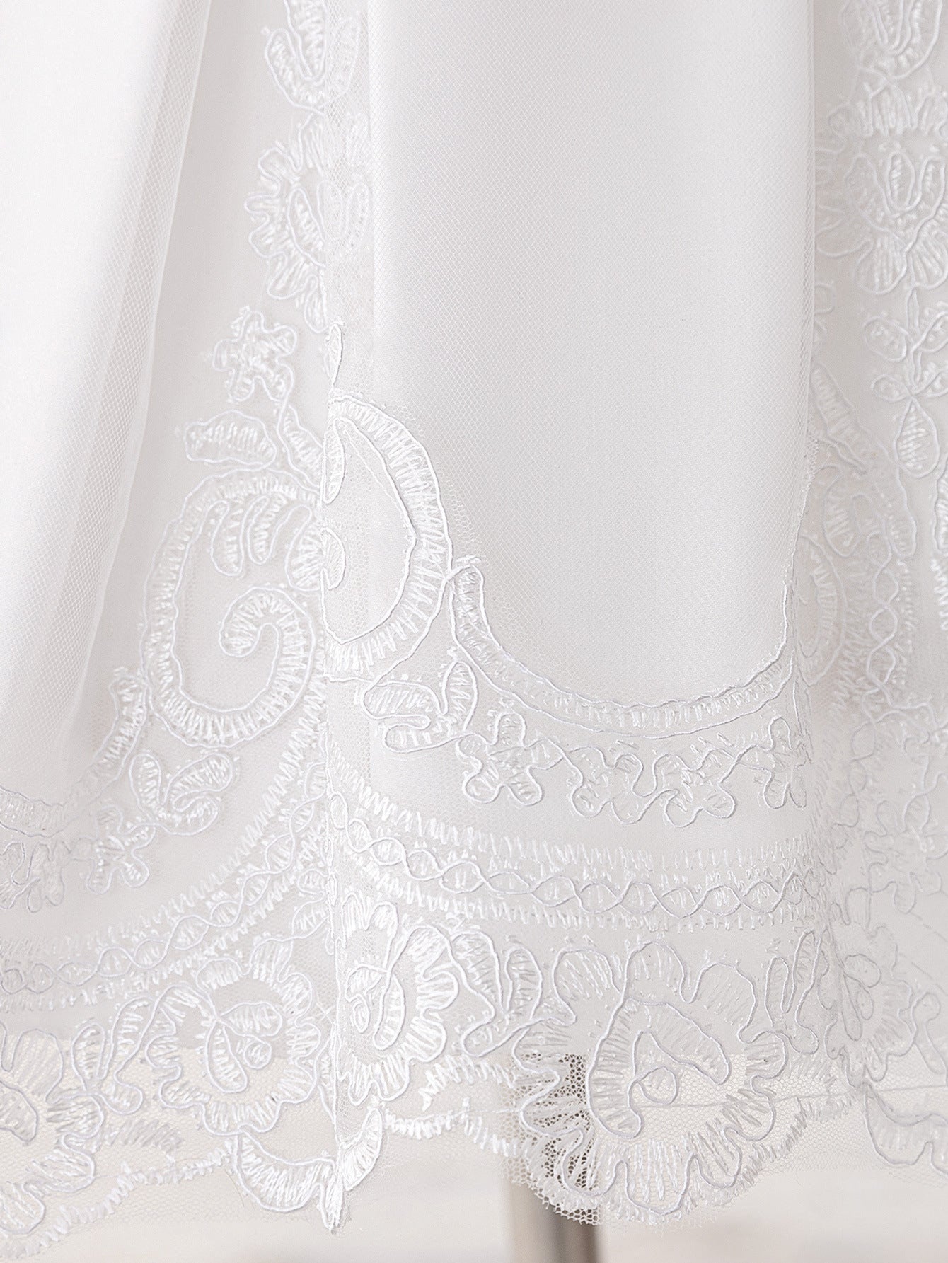 Princess Lace Puff Ball Gown for Girls – Flower Girl & Party Dress