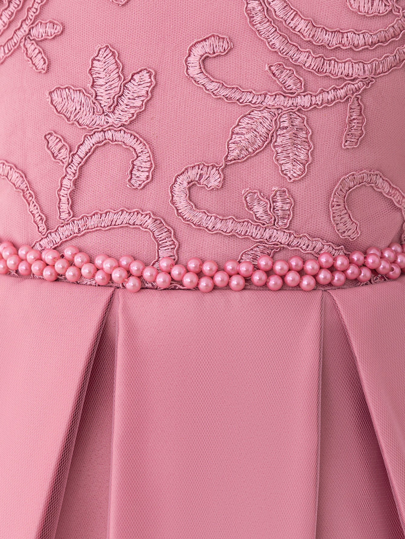 Princess Lace Puff Ball Gown for Girls – Flower Girl & Party Dress