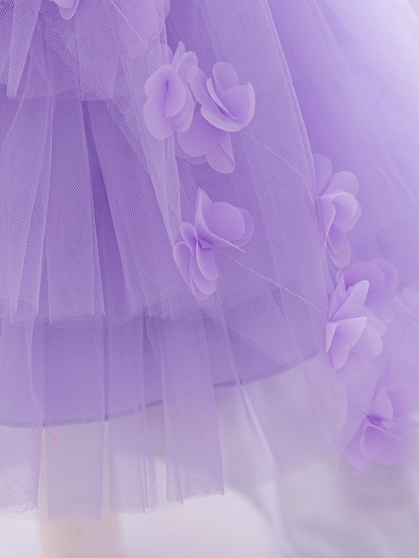 Princess Puffy High-Low Tulle Ball Gown for Girls – Party, Wedding & Event Dress (9M-4Y)