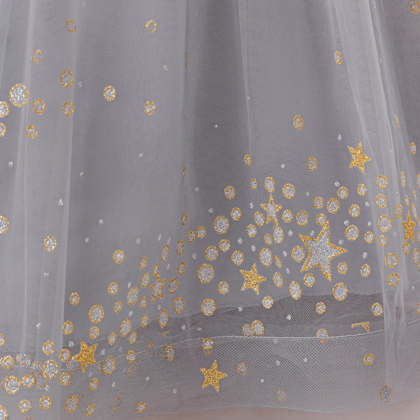 Princess Puffy Sequin Ball Gown for Girls – Formal & Celebration Dress