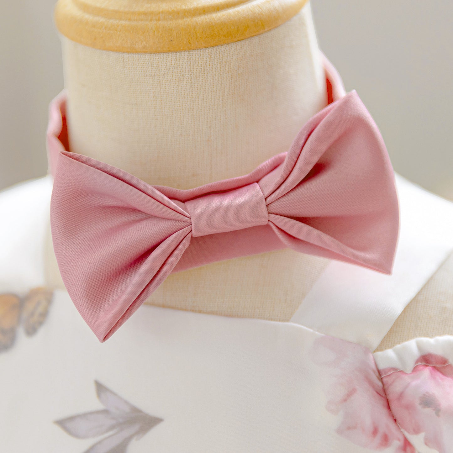Puffy Sleeve Off-Shoulder Floral Girl's Dress | Kids Party & Wedding Gown