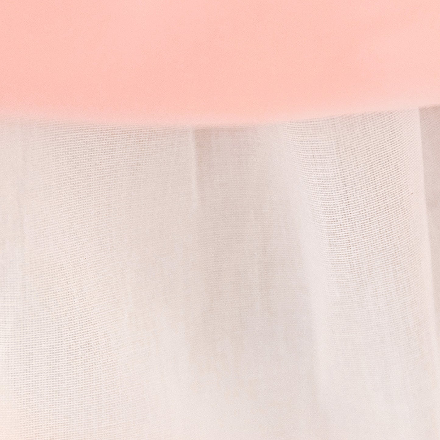 Light Pink Puffy Sleeve Princess Dress for Girls - Tea-Length Tulle Ball Gown with Bow and Sequins