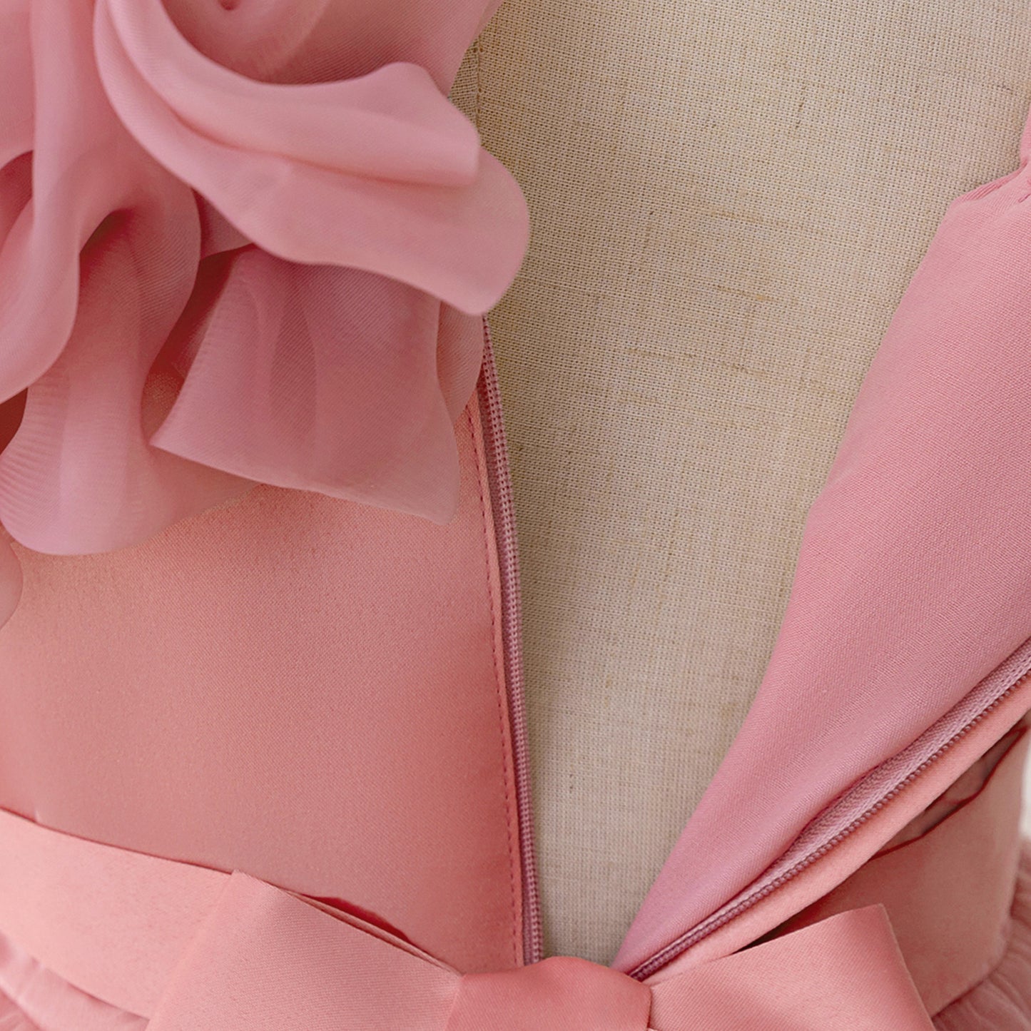 Puffy High-Low Princess Dress for Girls | Off Shoulder Mesh Gown Ages 3-12