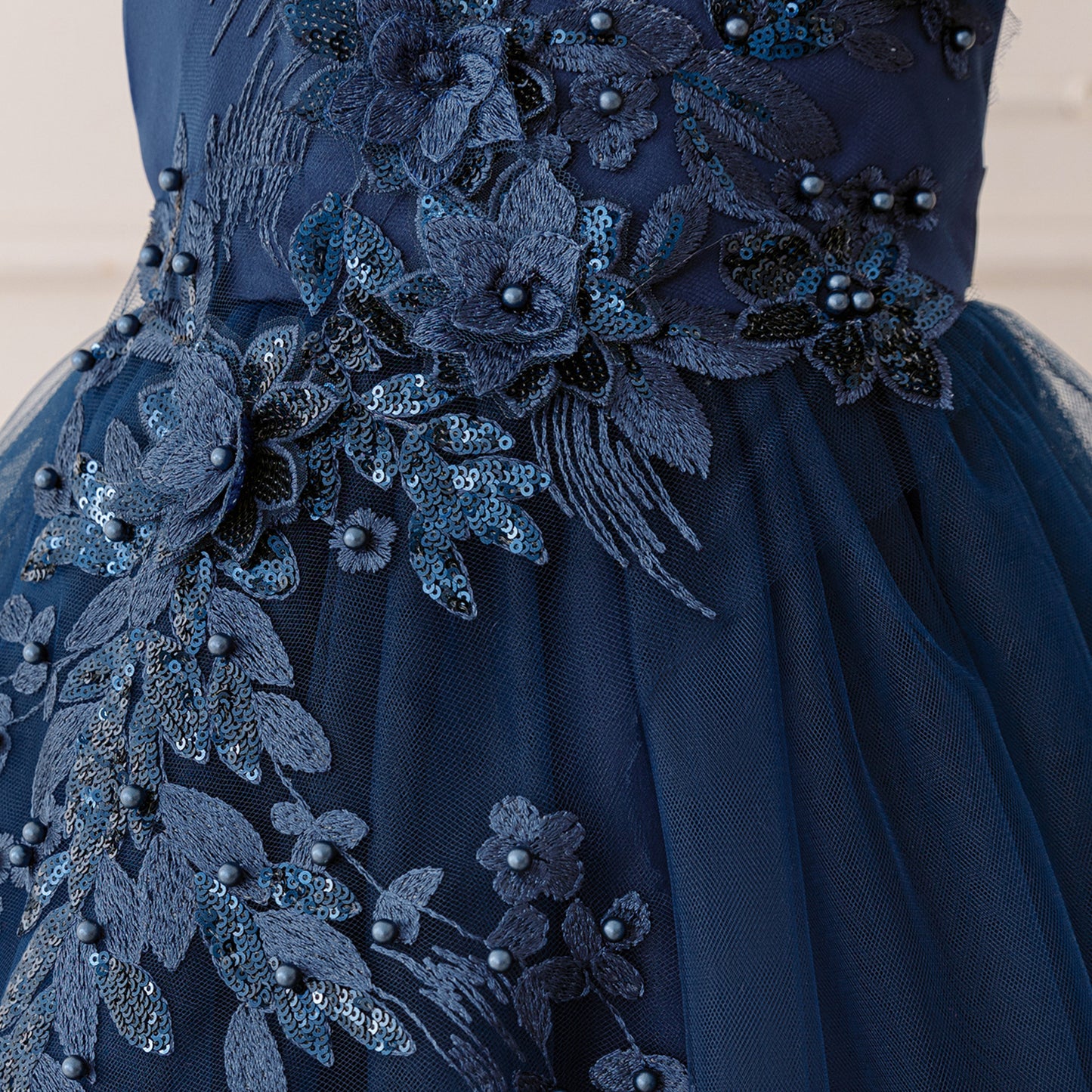 Puffy High-Low Princess Dress for Girls | Off Shoulder Mesh Gown Ages 3-12