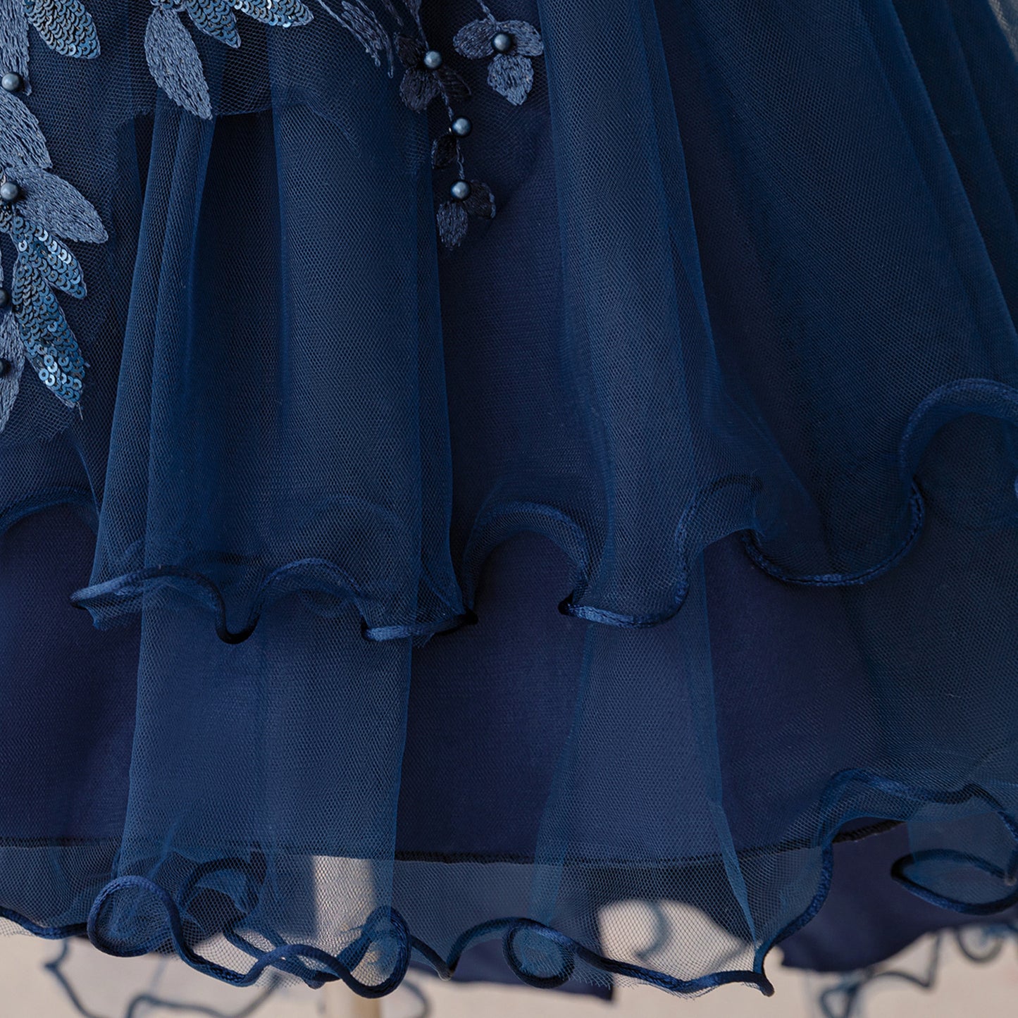 Puffy High-Low Princess Dress for Girls | Off Shoulder Mesh Gown Ages 3-12