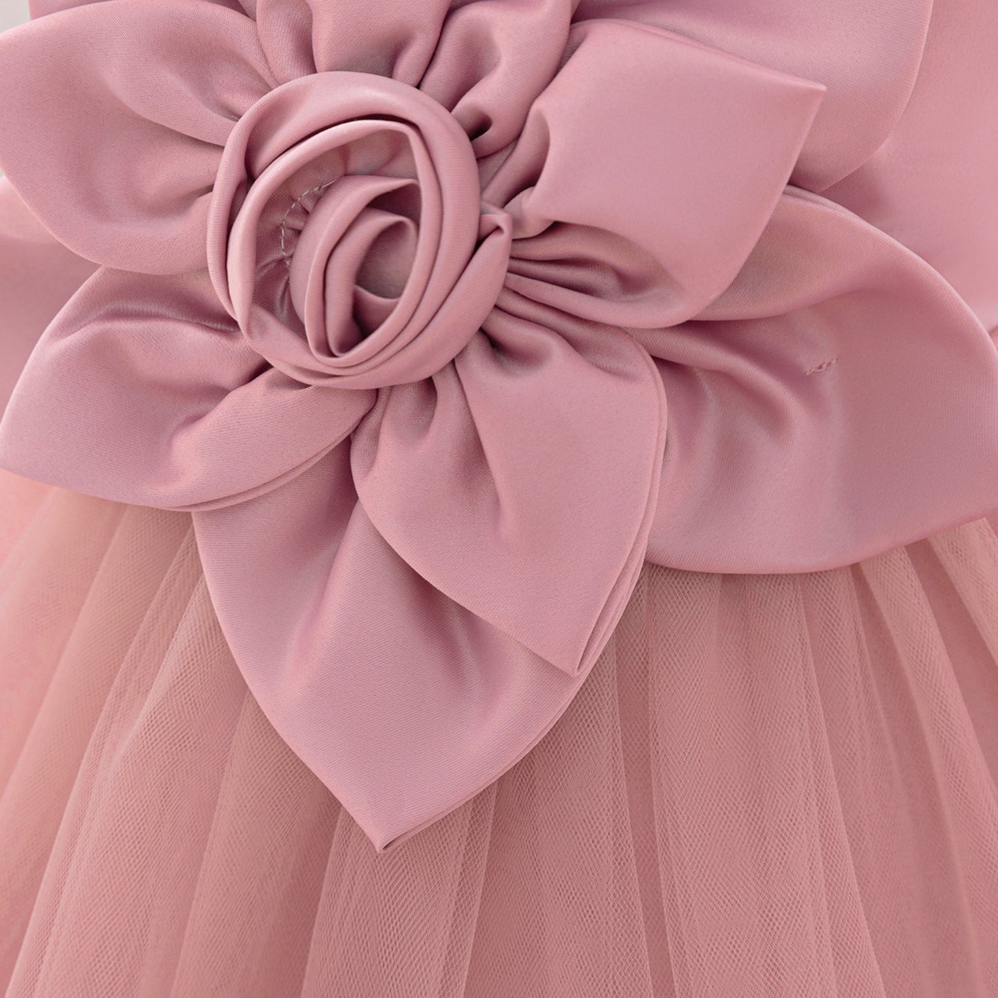 Puffy Mesh Princess Ball Gown Dress for Girls 9 Months–4 Years