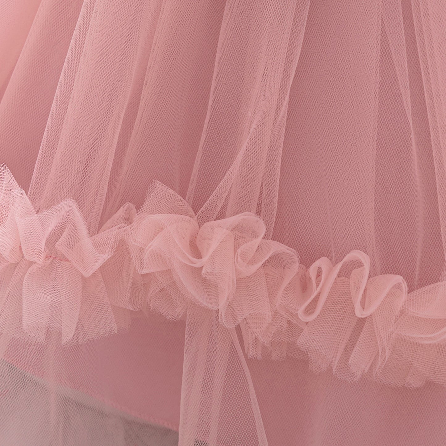 Puffy Mesh Princess Ball Gown Dress for Girls 9 Months–4 Years