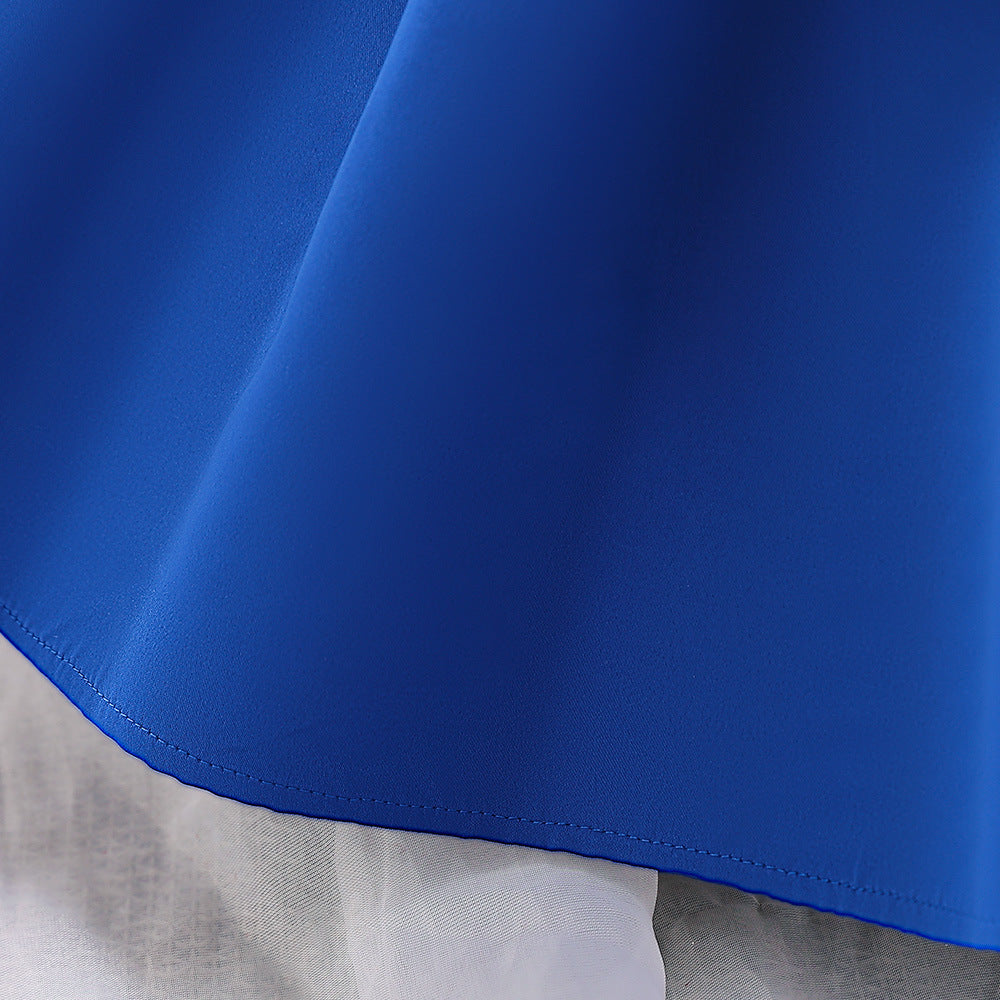 Frocklet Puffy Off-Shoulder Satin Baby Girl Dress with Ruffles for Parties & Special Events 22
