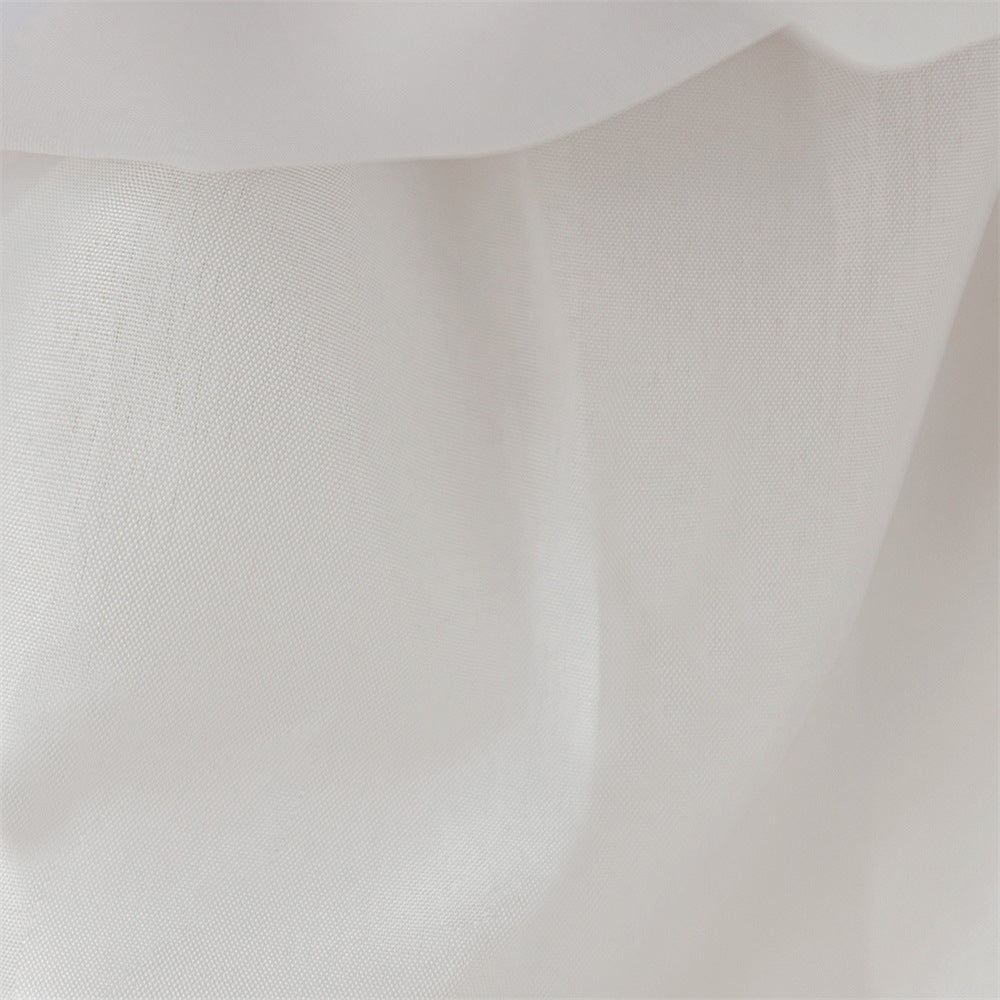 Puffy Bowknot Satin Flower Girl Dress – Princess Ball Gown for Kids
