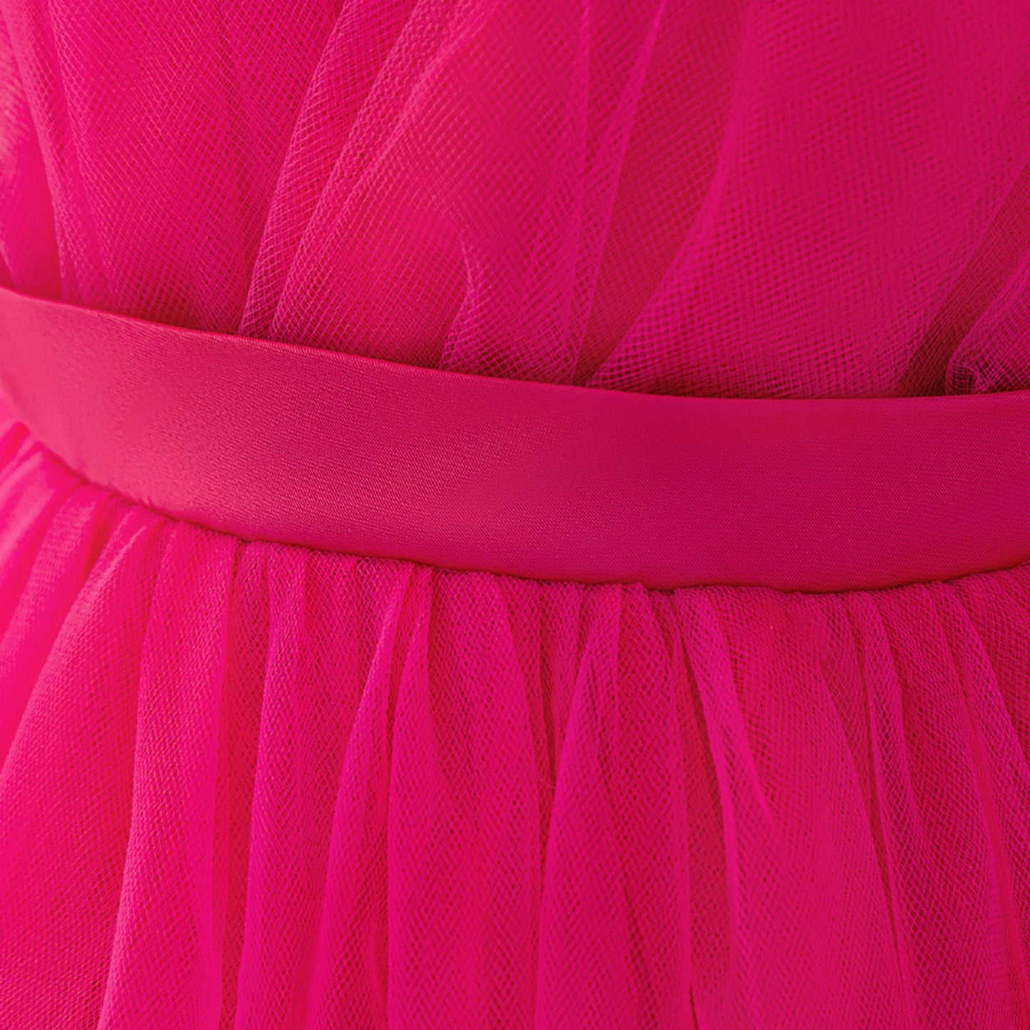 Puffy Bowknot Tulle Princess Dress for Girls | Ball Gown Party Dress
