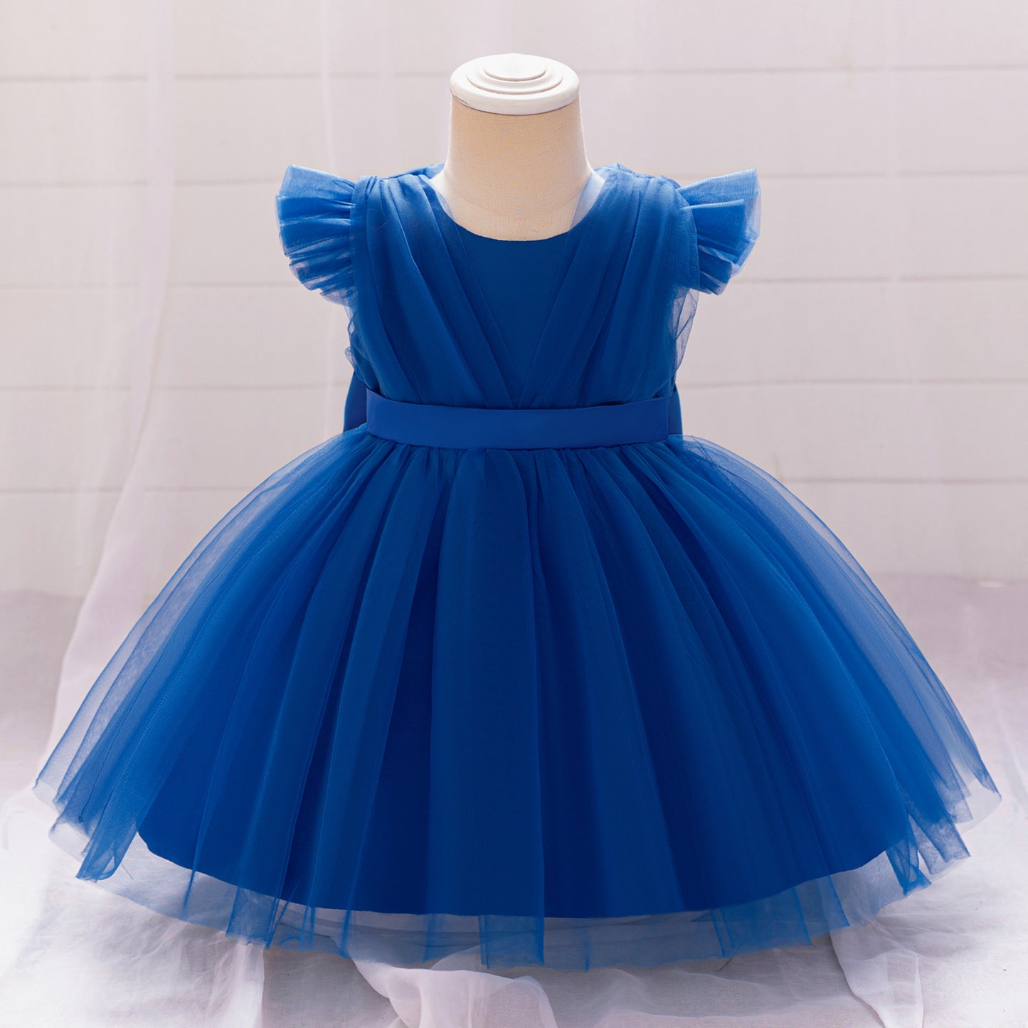 Puffy Bowknot Tulle Princess Dress for Girls | Ball Gown Party Dress