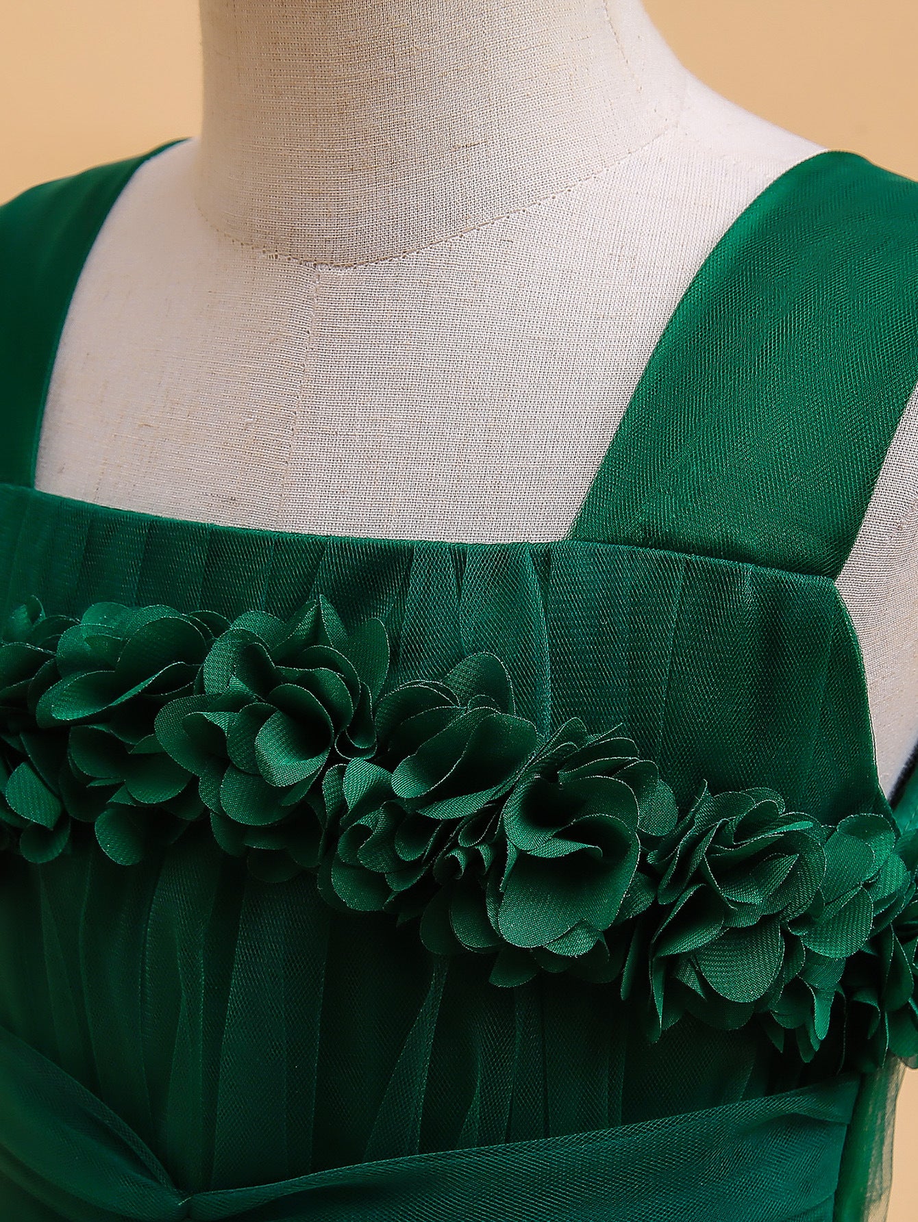 Puffy Tulle Princess Ball Gown for Girls - Flower Girl, Party & Formal Dress