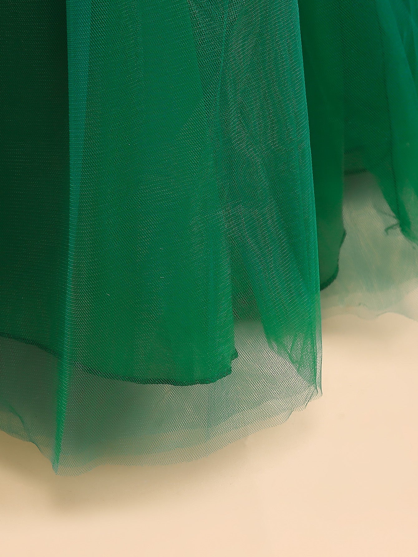 Puffy Tulle Princess Ball Gown for Girls - Flower Girl, Party & Formal Dress
