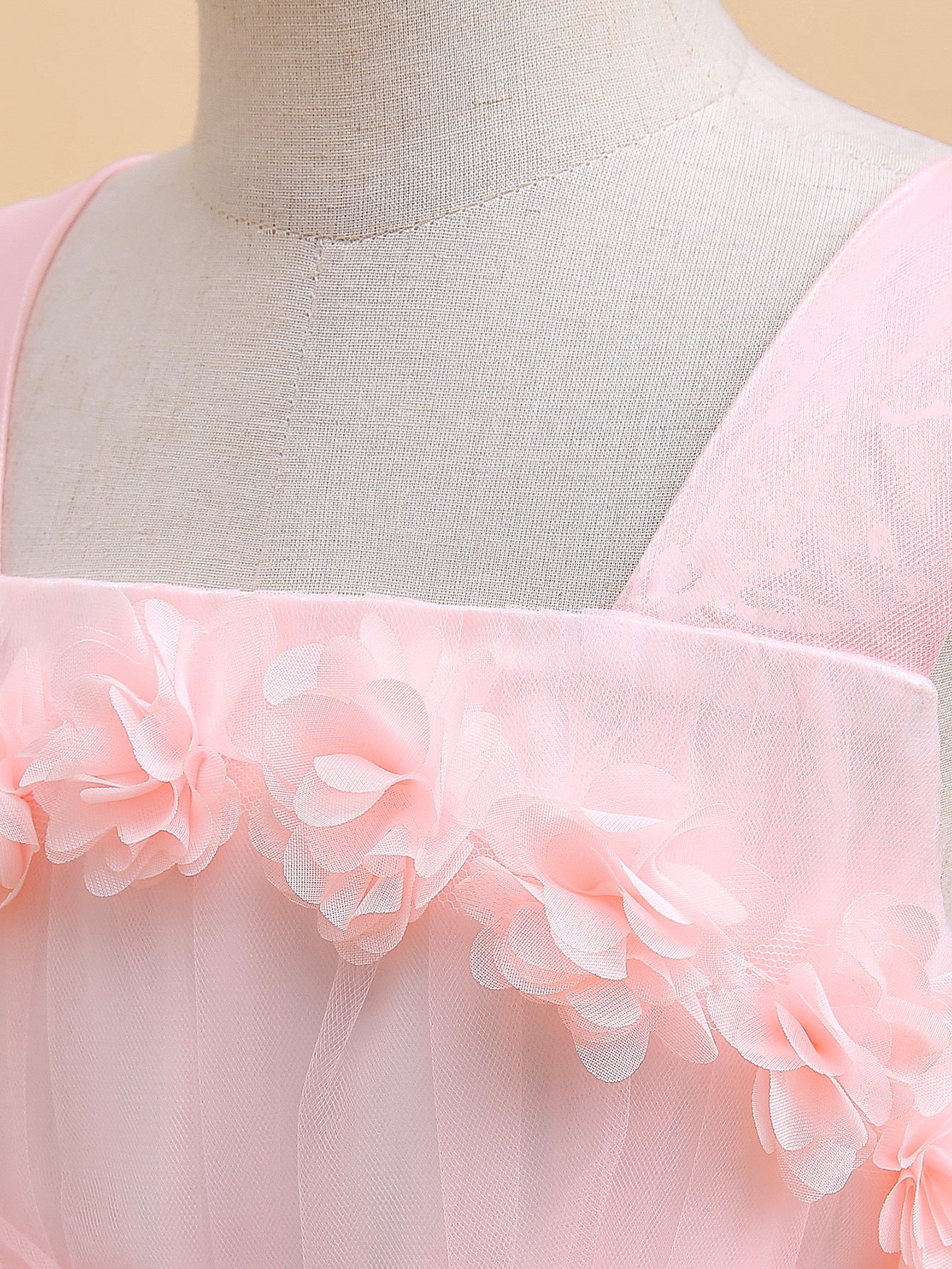 Puffy Tulle Princess Ball Gown for Girls - Flower Girl, Party & Formal Dress