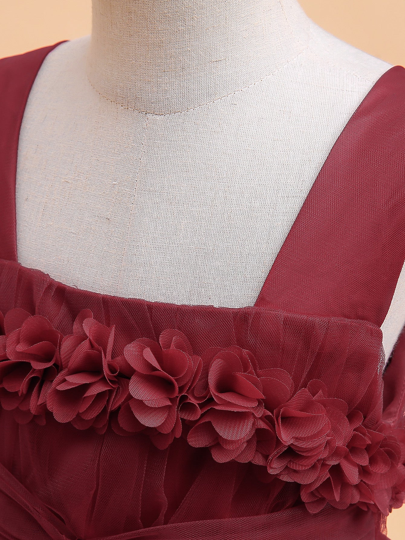 Puffy Tulle Princess Ball Gown for Girls - Flower Girl, Party & Formal Dress