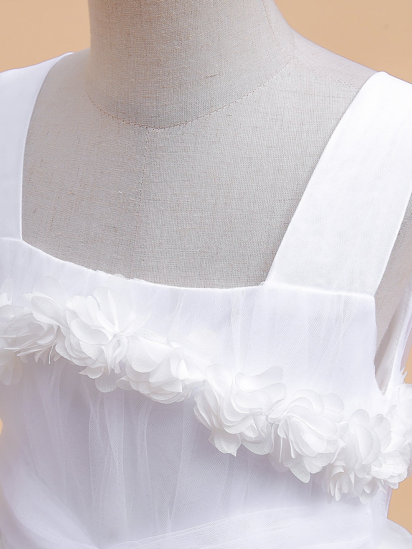 Puffy Tulle Princess Ball Gown for Girls - Flower Girl, Party & Formal Dress