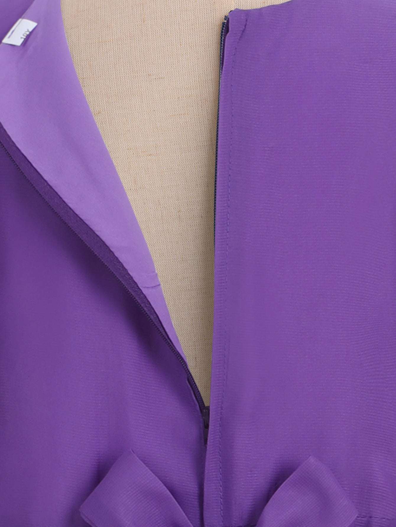 Purple Chiffon Maxi Dress for Girls with Sequins & Embroidery | Long Sleeve Party Gown Ages 5-13