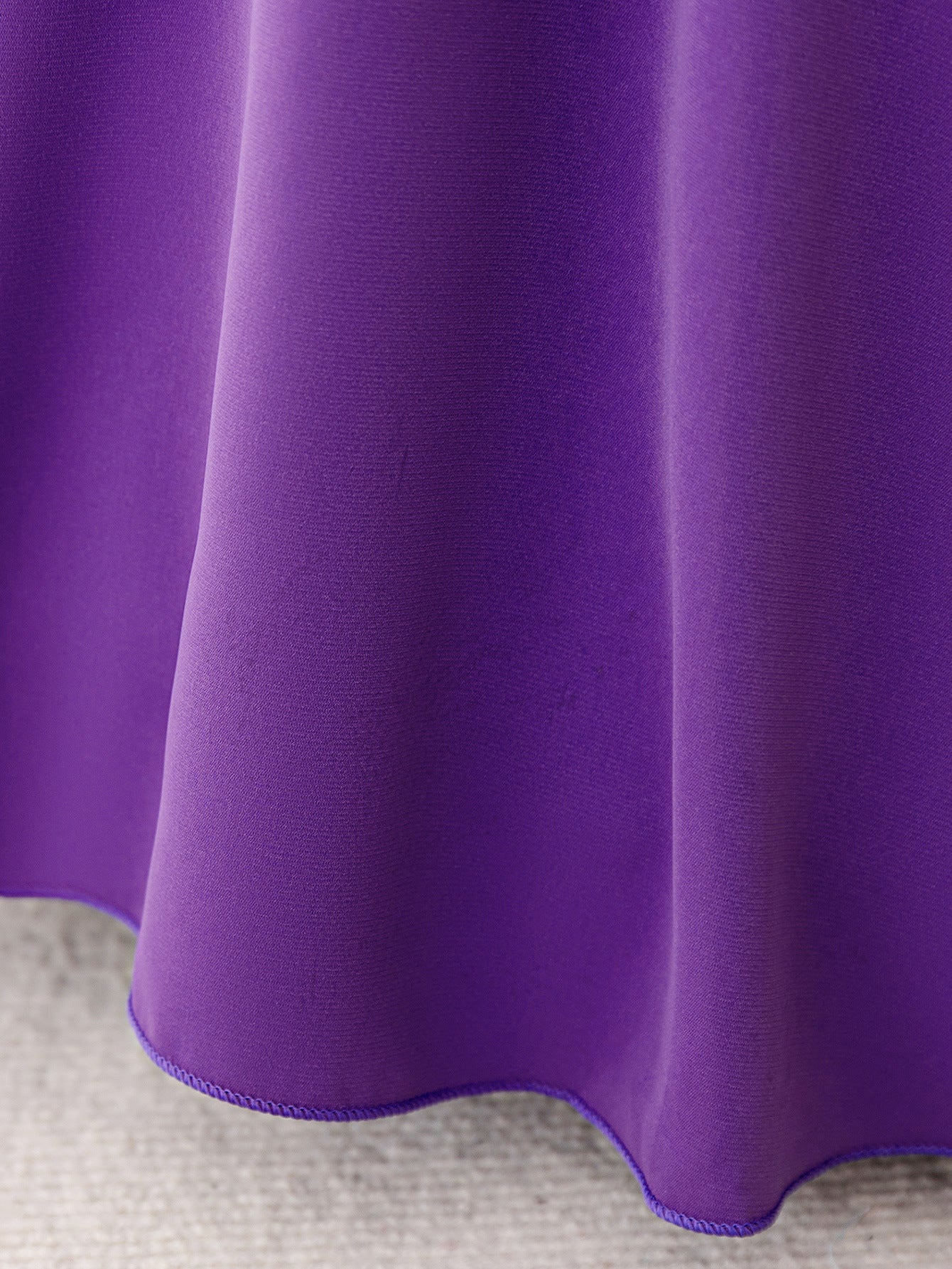 Cute Purple Long Sleeve Maxi Dress for Girls – Lace & Sequin Party Gown