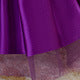 Purple Puffy Off-Shoulder Tea-Length Ball Gown for Girls – Party & Wedding Dress