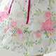Rose Red Floral Puffy Dress for Girls - Infant & Toddler Party Gown
