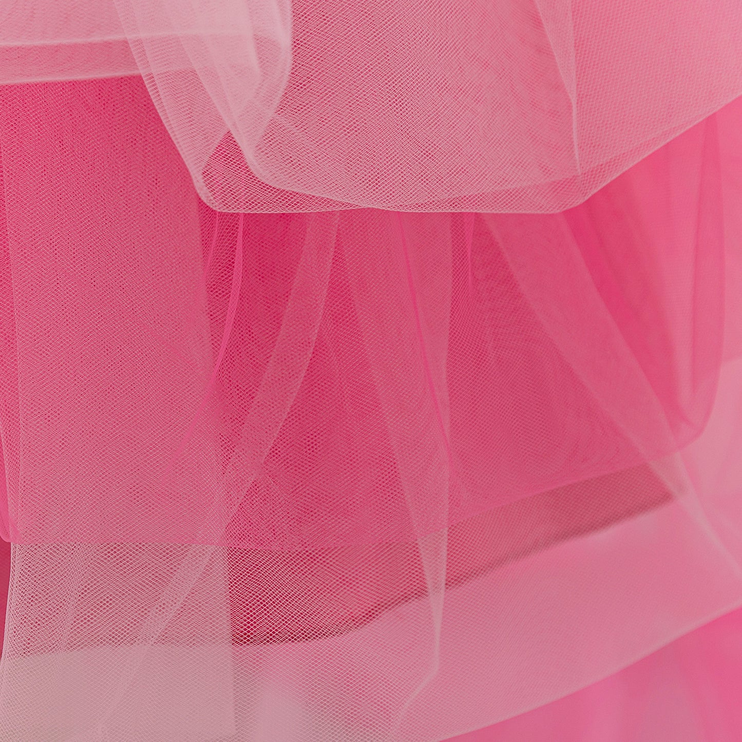 Rose Red High-Low Sequin & Tulle Princess Dress for Girls – Cute Toddler Party Gown