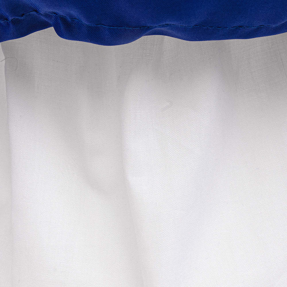 Royal Blue Puffy Flower Girl Dress with Sequins, Embroidery & Bowknots | Cute Princess Gown
