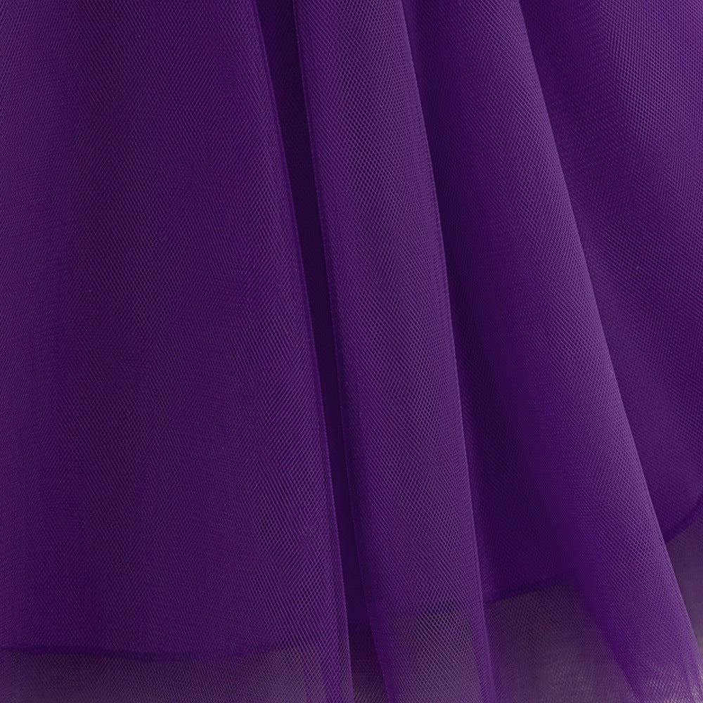 Cute Sequin Puffy Tulle Ball Gown Dress for Toddlers - Bowknot, Tea Length, Party & Formal