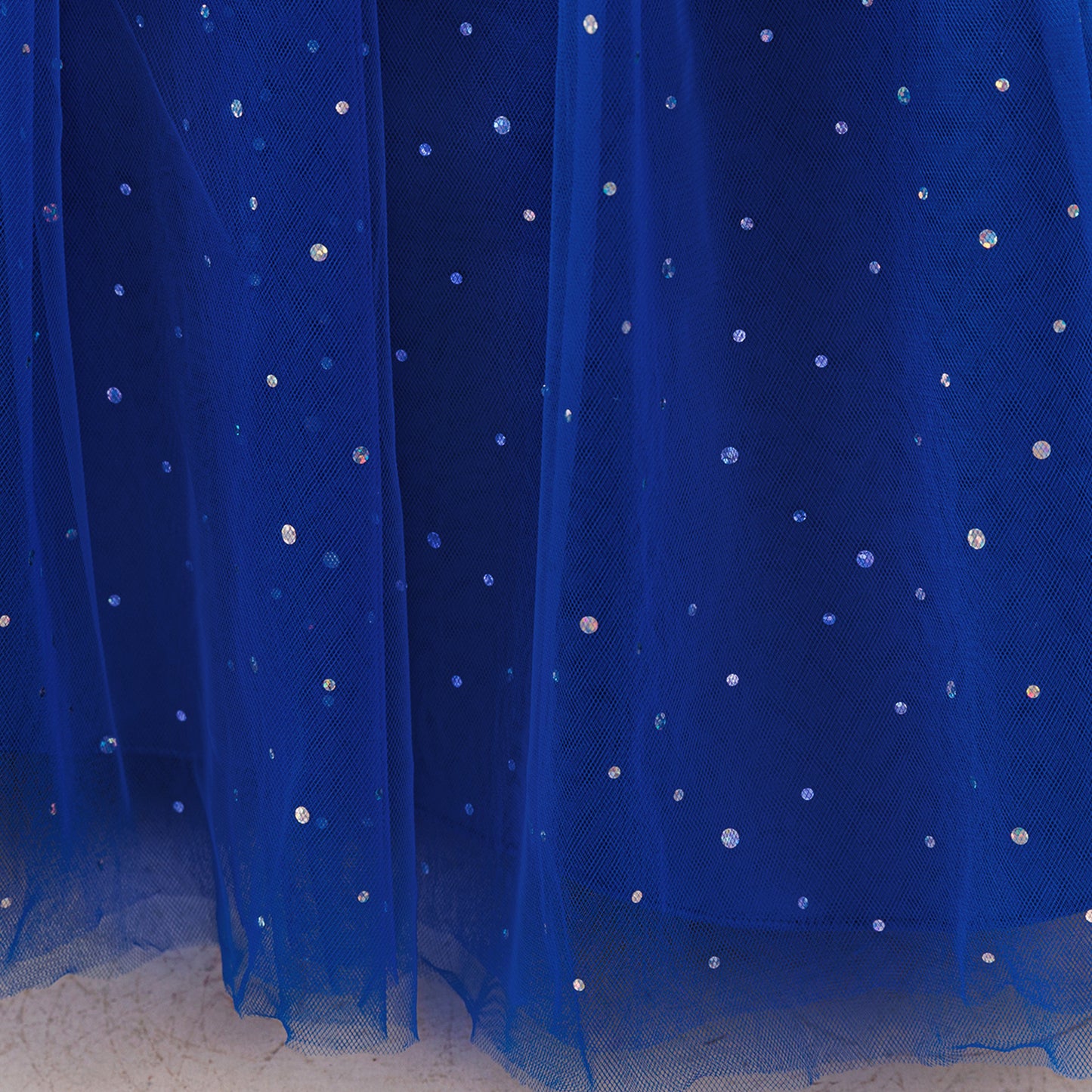 Sequin Bowknot Maxi Dress for Girls – Sparkly Party & Flower Girl Gown