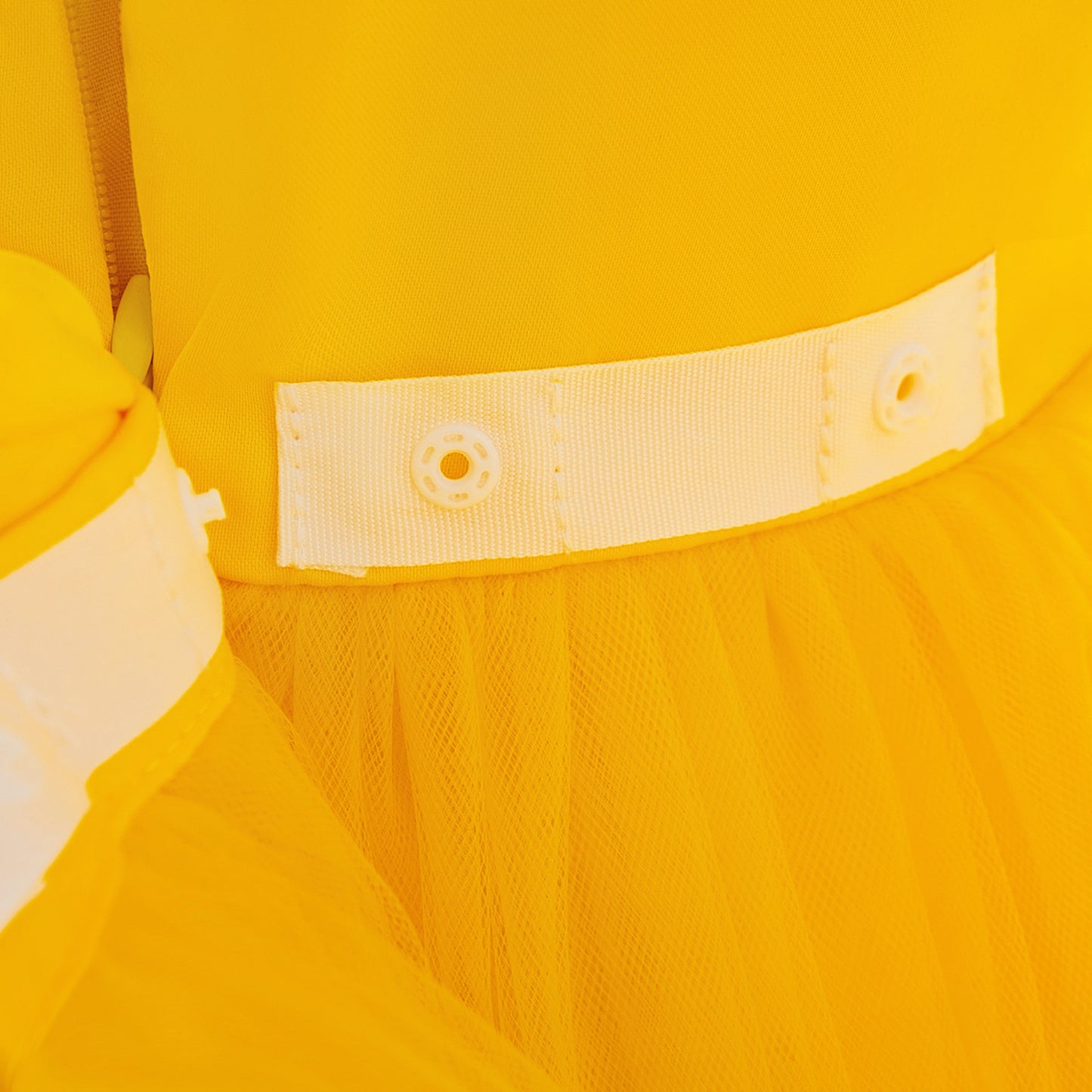 Puffy Tulle Princess Dress with Detachable Train for Girls | Sequin & Bowknot Gown