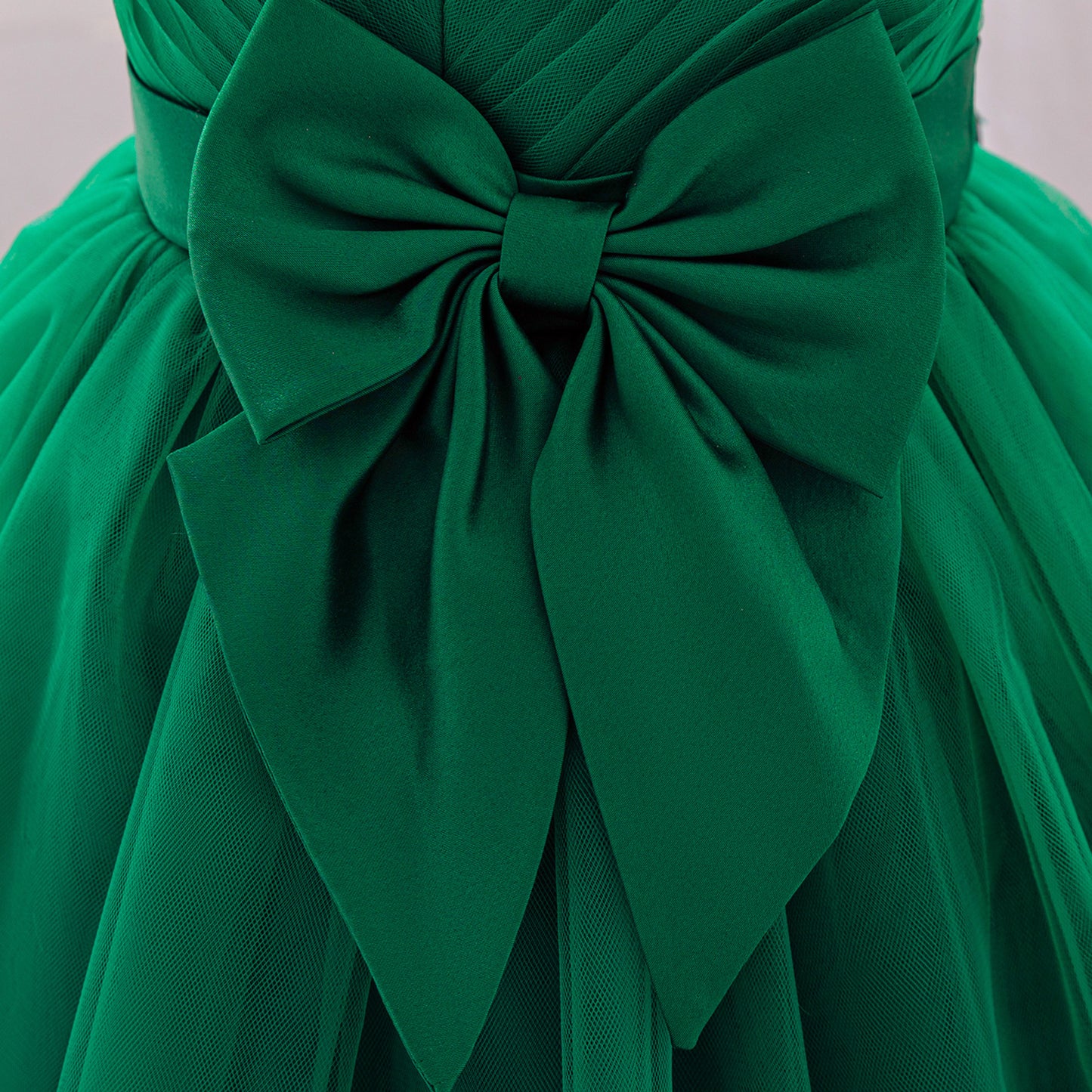 Cute Toddler Ball Gown - Sequined Tulle Princess Dress with Bow | Party & Wedding Outfit