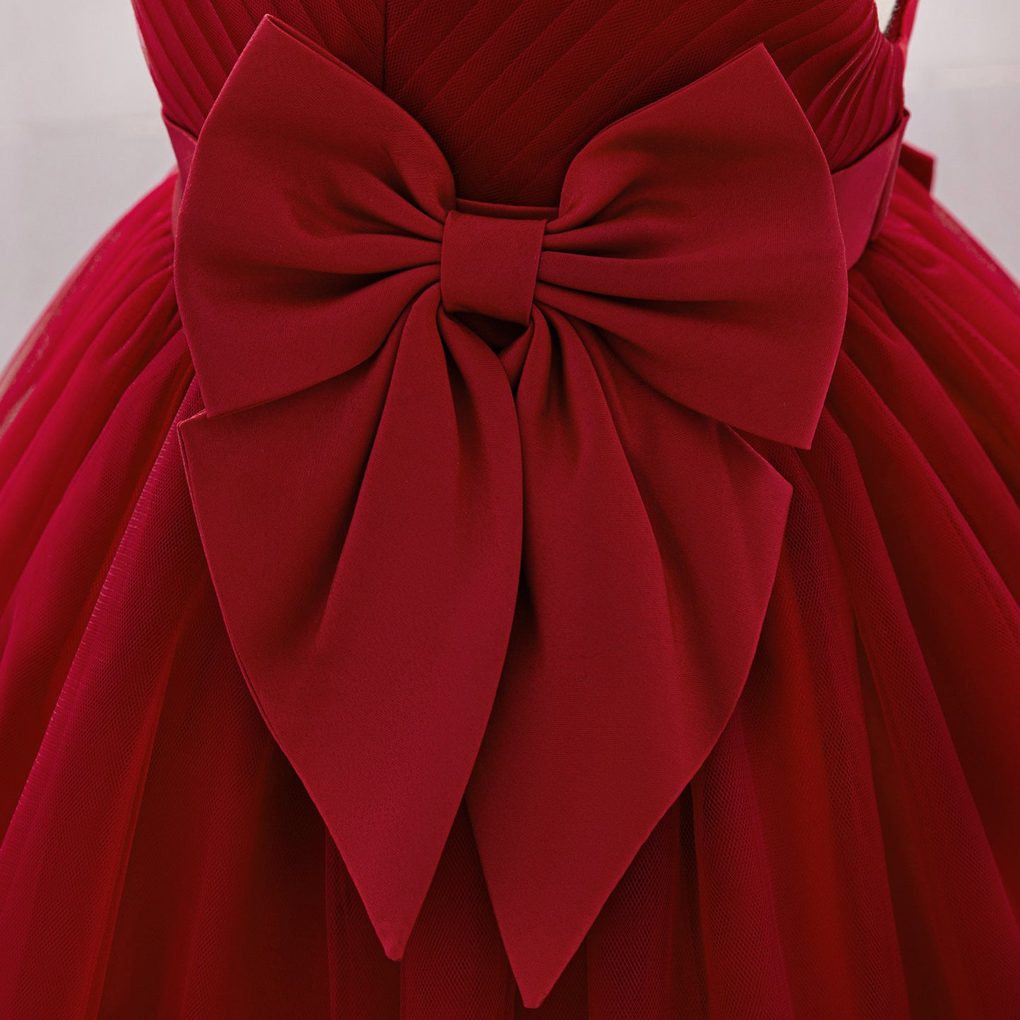 Cute Toddler Ball Gown - Sequined Tulle Princess Dress with Bow | Party & Wedding Outfit