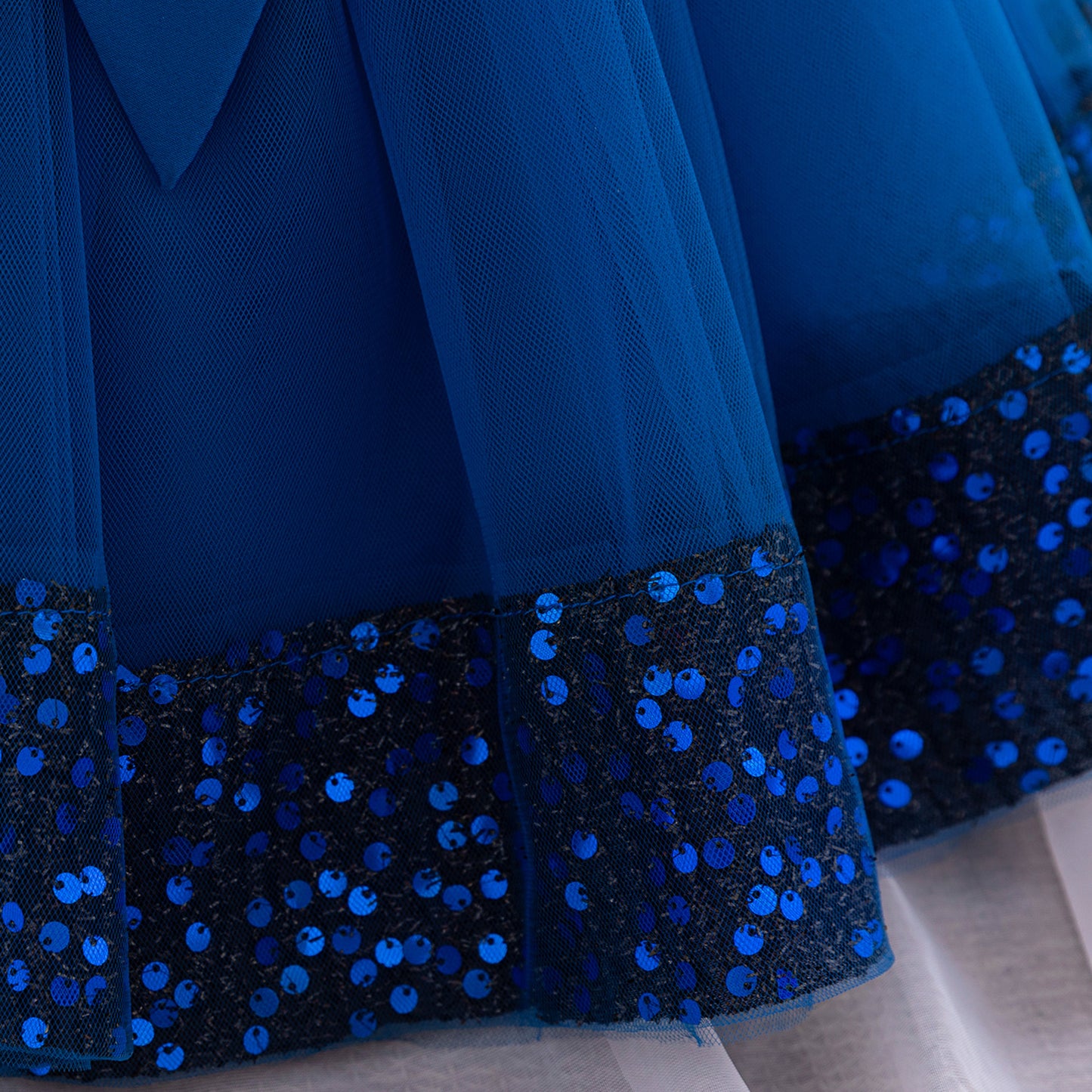 Cute Toddler Ball Gown - Sequined Tulle Princess Dress with Bow | Party & Wedding Outfit