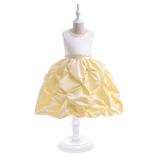 Frocklet Sequin Beaded Puffy Ball Gown Princess Dress for Girls (Ages 3-8) – Party & Wedding Outfit 1