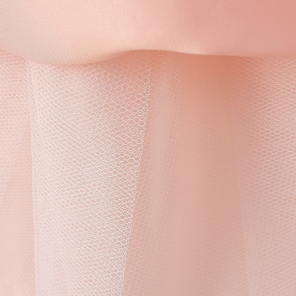 Sparkling Princess Maxi Dress for Girls with Sequins and Bow | A-line Kids Formal Gown