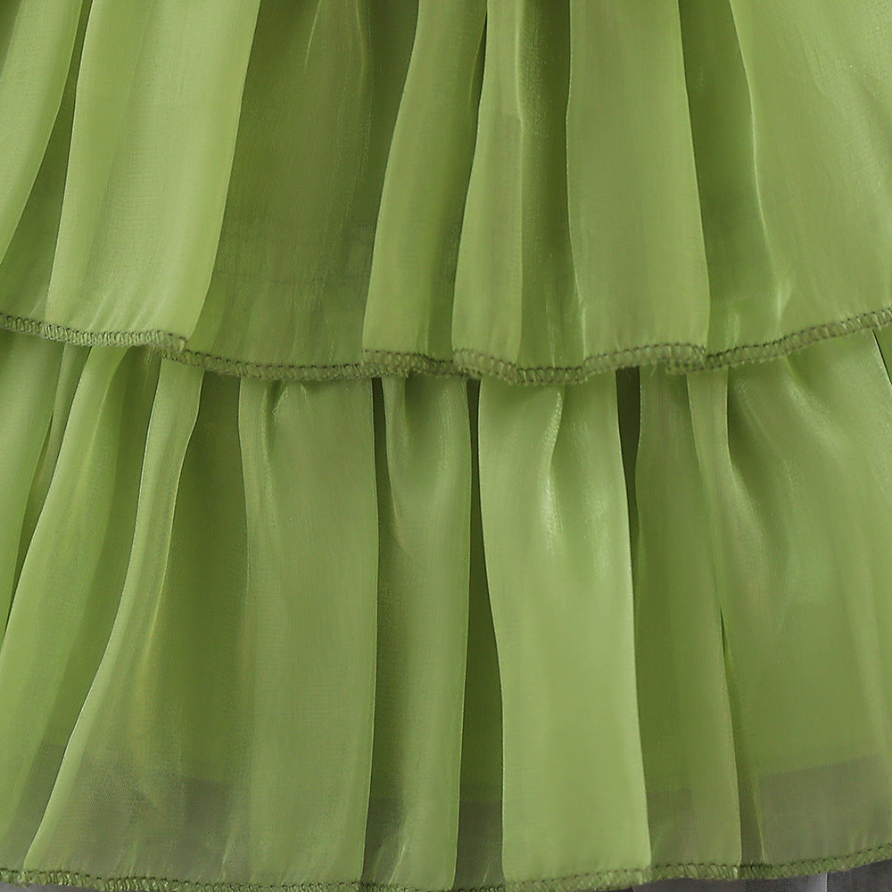Cute Tiered Tulle Bowknot Princess Dress for Baby Girls | Party & Flower Girl Outfit