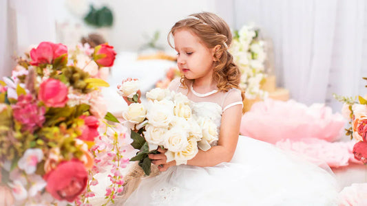 Fall Flower Girl Dress Color Guide: Sage Green, Champagne & Burgundy
